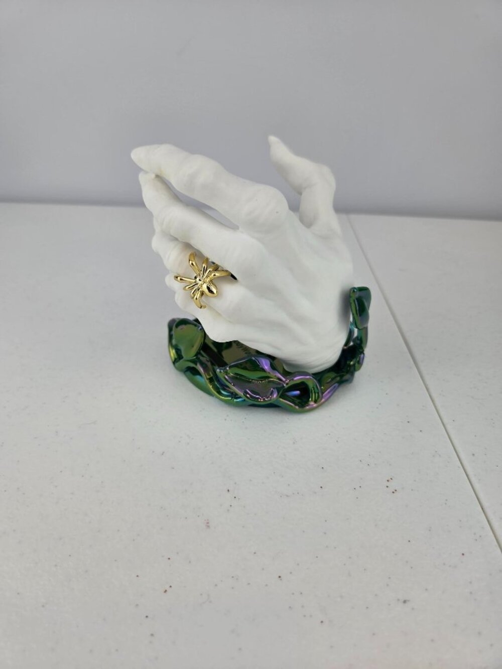 Bath & Body Works Halloween Witch Hand Iridescent Candle Holder